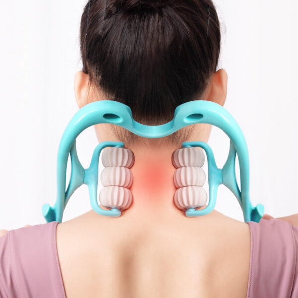 She-Vibes Manual Six-wheel Neck Massager