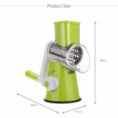 She-Vibes Vegetable Cutter Round Mandoline Slicer Potato