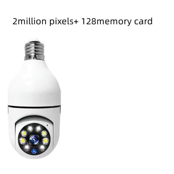 She-Vibes WiFi CAMERA 1080P Bulb 4X Zoom Camera E27 Home 5GWiFi Alarm Monitor - Image 2