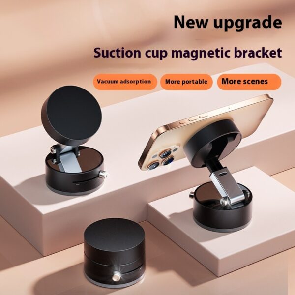 She-Vibes Magnetic Vacuum Car Phone Holder Foldable Suction - Image 8