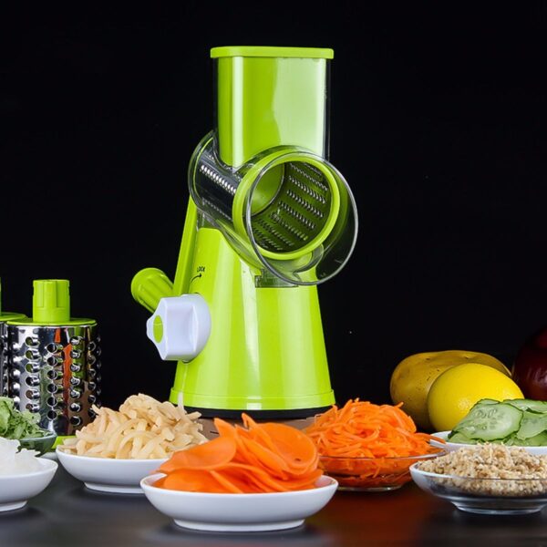 She-Vibes Vegetable Cutter Round Mandoline Slicer Potato - Image 6