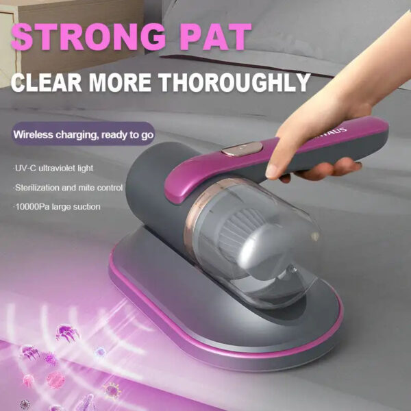 She-Vibes Mini Vacuum Cleaner Lint Remover Electric UV Mite Remover Household