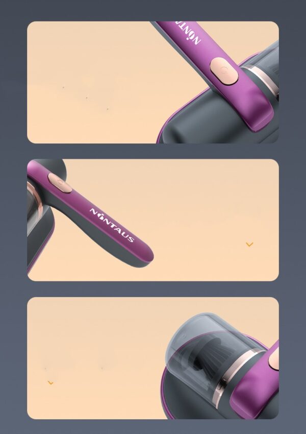 She-Vibes Mini Vacuum Cleaner Lint Remover Electric UV Mite Remover Household - Image 5