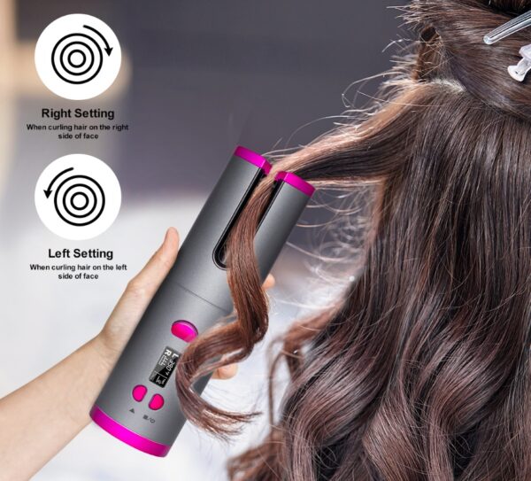 She-Vibes Curling Iron USB Wireless Multifunctional Charging Curler - Image 4
