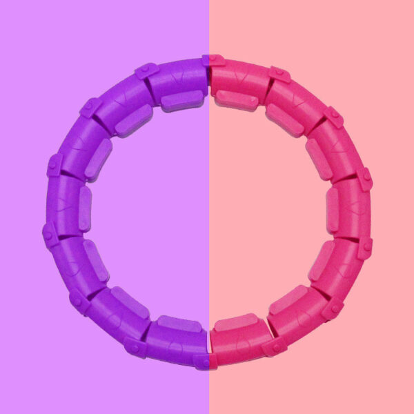 She-Vibes Waist Exercise Detachable Massage Fitness Hoops Gym Home Training Weight Loss - Image 4
