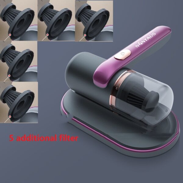 She-Vibes Mini Vacuum Cleaner Lint Remover Electric UV Mite Remover Household - Image 2
