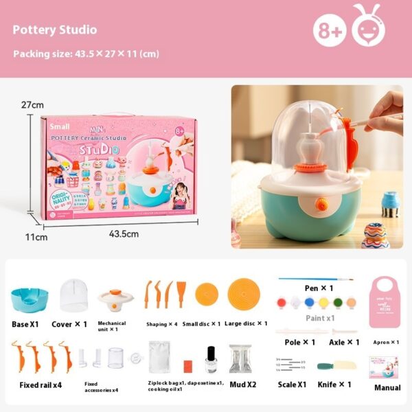 She-Vibes Children's Potter's Wheel Electric Clay - Image 4