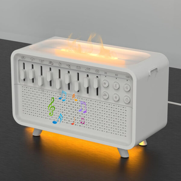 She-Vibes 3 In 1 Bluetooth Speaker White Noise Sleep Night Light - Image 2