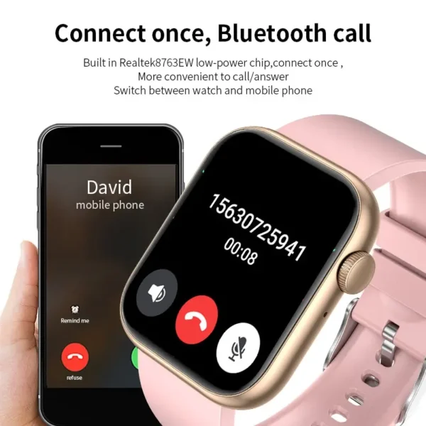 Smart Watch For Women Full Touch Screen Waterproof - Image 3