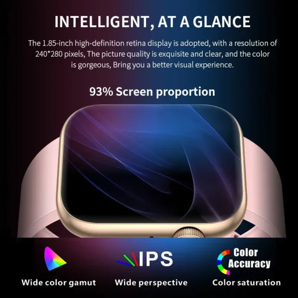 Smart Watch For Women Full Touch Screen Waterproof - Image 2