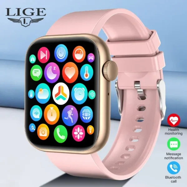 Smart Watch For Women Full Touch Screen Waterproof