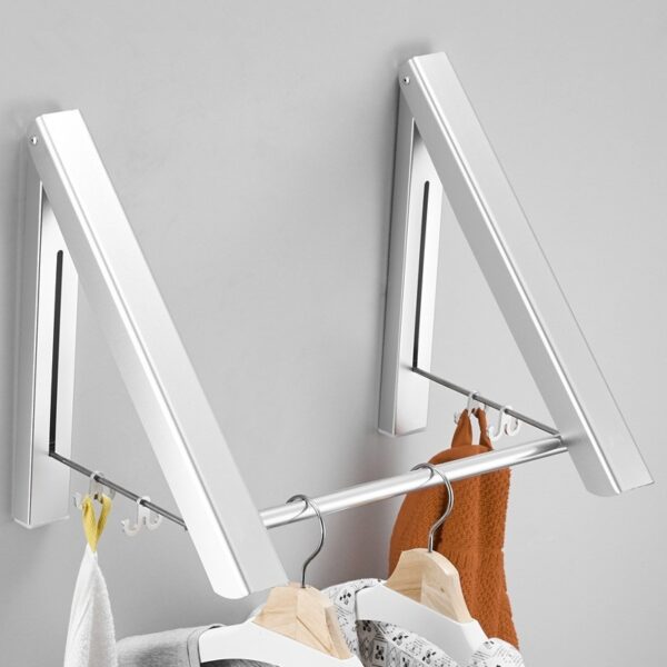 She-Vibes Punch-free Space Aluminum Foldable Invisible Retractable