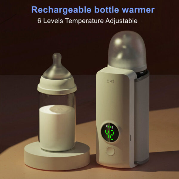 She-Vibes Portable Wireless Rechargeable Baby Bottle Warmer - Image 3